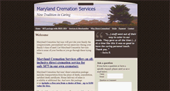 Desktop Screenshot of marylandcremationservices.com